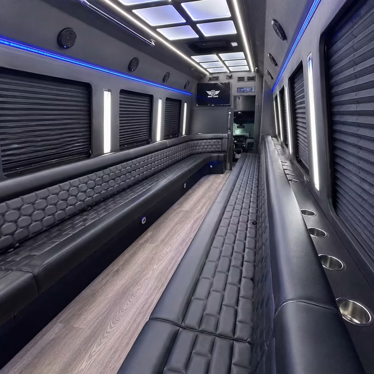 party bus interior