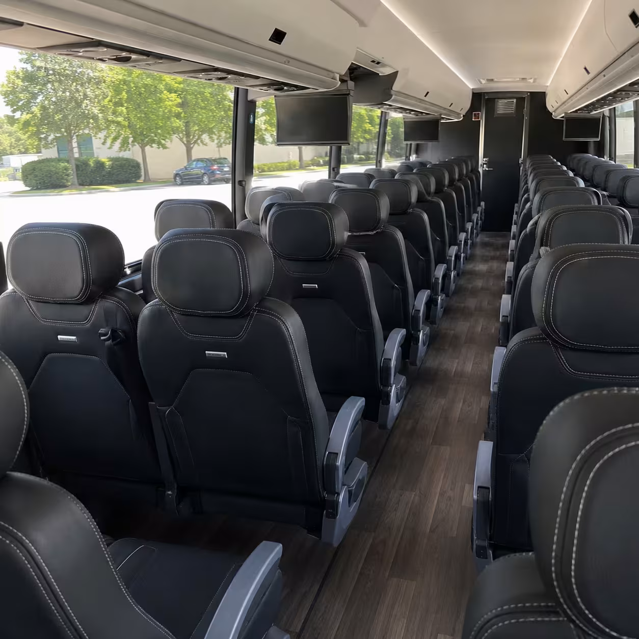 watsonville charter bus interior